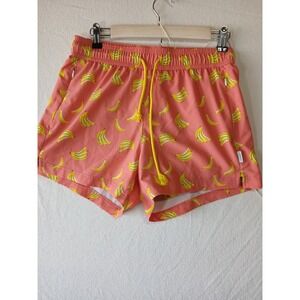 Maamgic Mens Shorty Shorts Bright Banana Print Small